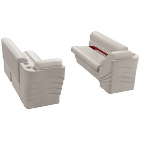 Toonmate Premium Pontoon Furniture Lounge And Lean-Back Package, Platinum