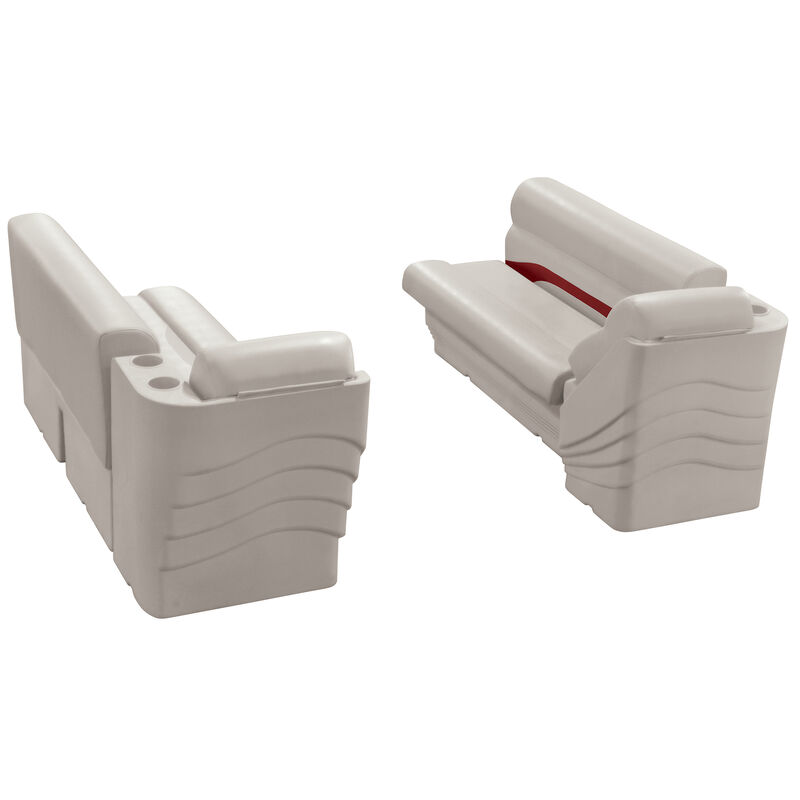 Toonmate Premium Pontoon Furniture Lounge And Lean-Back Package, Platinum image number 1