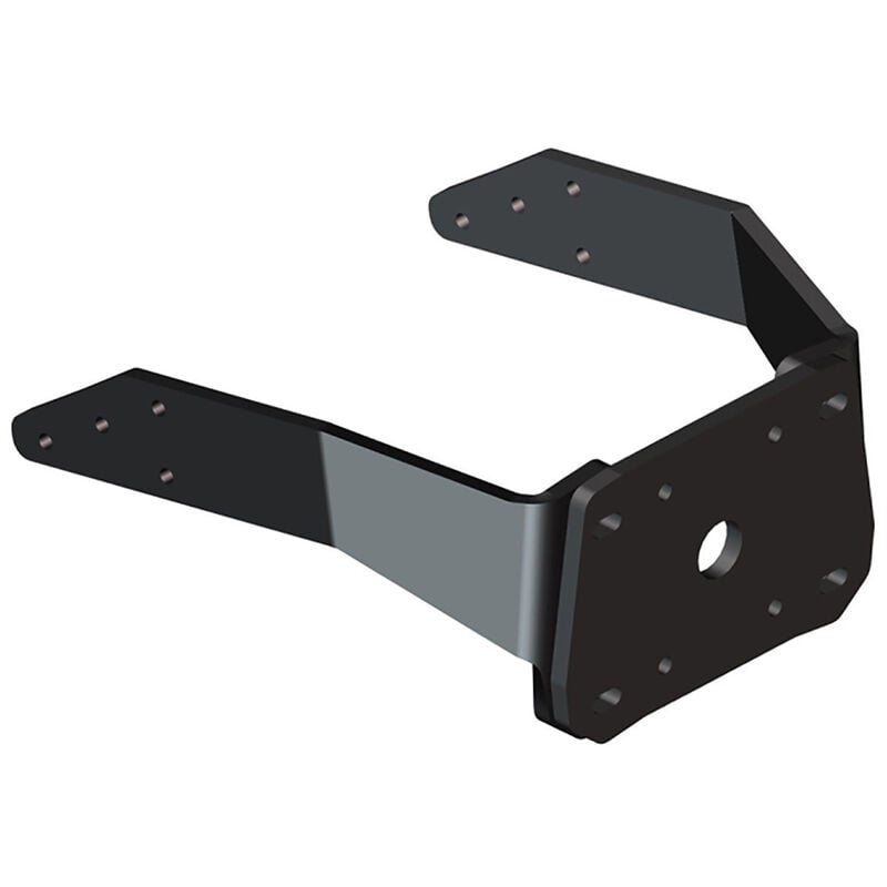 Power-Pole Pontoon Mount, 13"-14.5" Face, Black image number 2