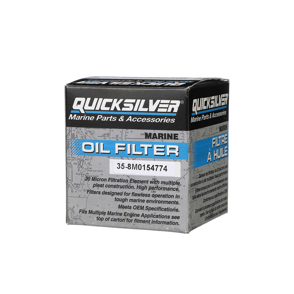 Quicksilver 8M0154774 Oil Filter, Yamaha
