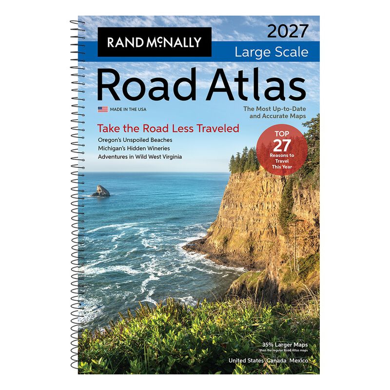 Rand McNally 2027 Large Scale Road Atlas