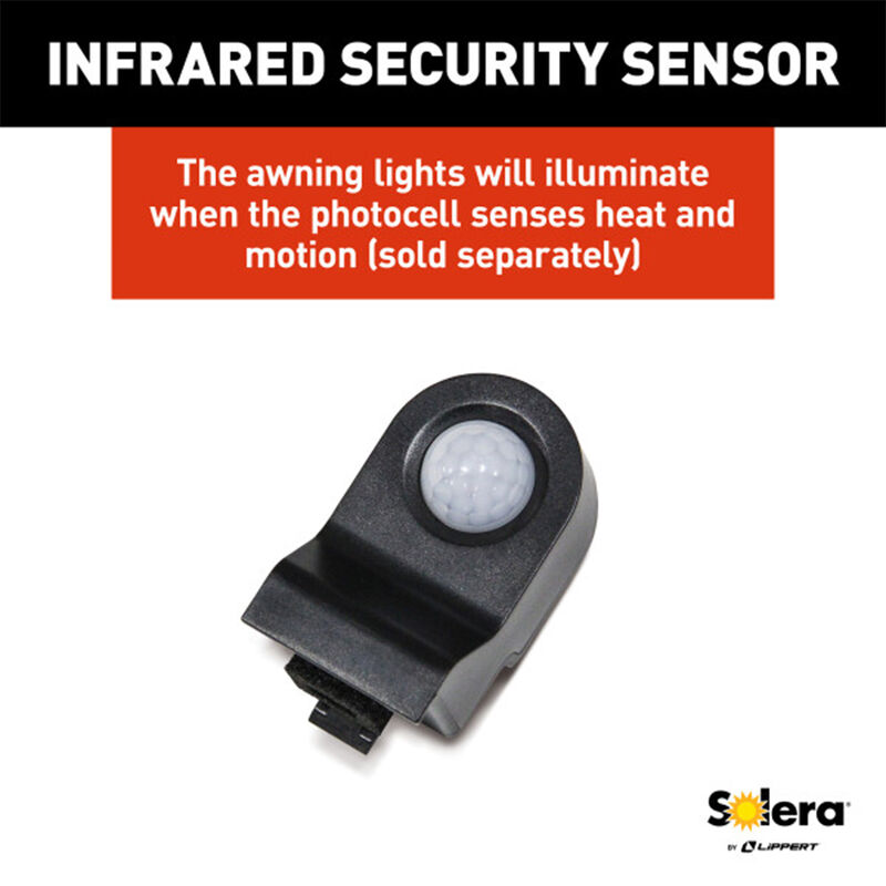 Solera Smart Arm 12V RV Awning Arms and Hardware Kit, 63" Short, Black image number 3