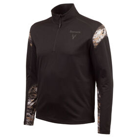 Huntworth Men's Terry Knit Quarter-Zip Pullover