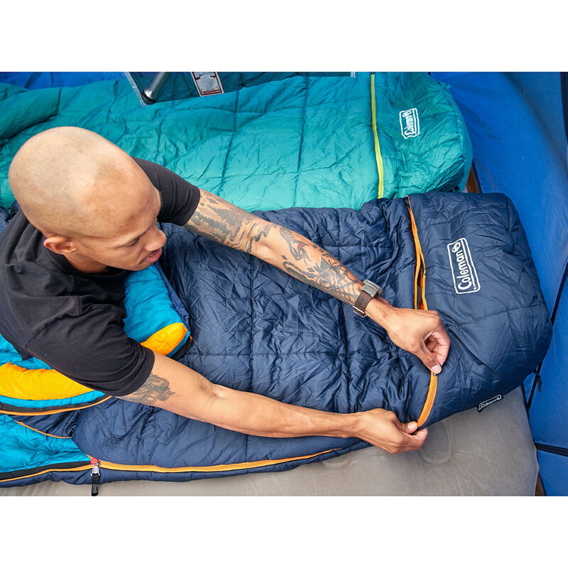 Coleman Big Bay 20&deg; Big & Tall Contour Sleeping Bag image number 9