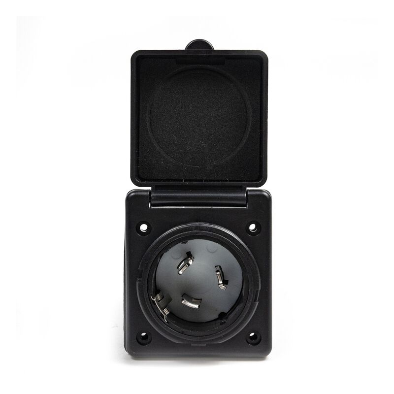 Electric World 50A RV Inlet in Black image number 2