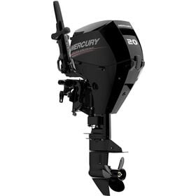 Mercury 20hp EFI Tiller FourStroke Outboard Motor - 15" Shaft, Manual Tilt/Trim, Manual Start