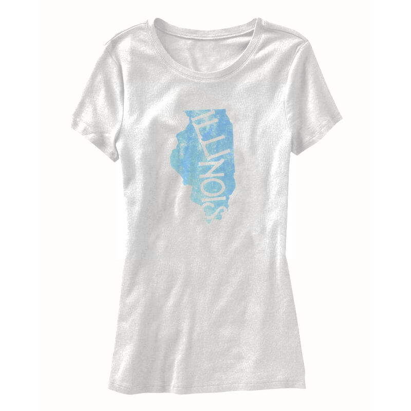 Local Yokel Women's State IL Short-Sleeve Tee image number 1