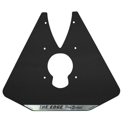 Cobra Edge Hydrofoil Stabilizer Plate, Black Stainless Steel