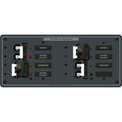 Blue Sea Systems AC 3 Sources Horizontal Panel