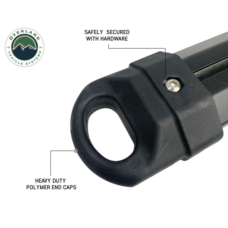 Overland Vehicle Systems Freedom Rack with Crossbars and 8' Side Support Bars image number 12