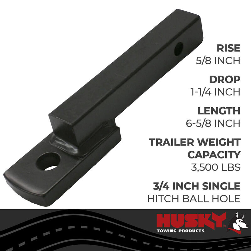 Husky Towing 1-1/4 Inch Receiver Trailer Hitch Ball Mount image number 3