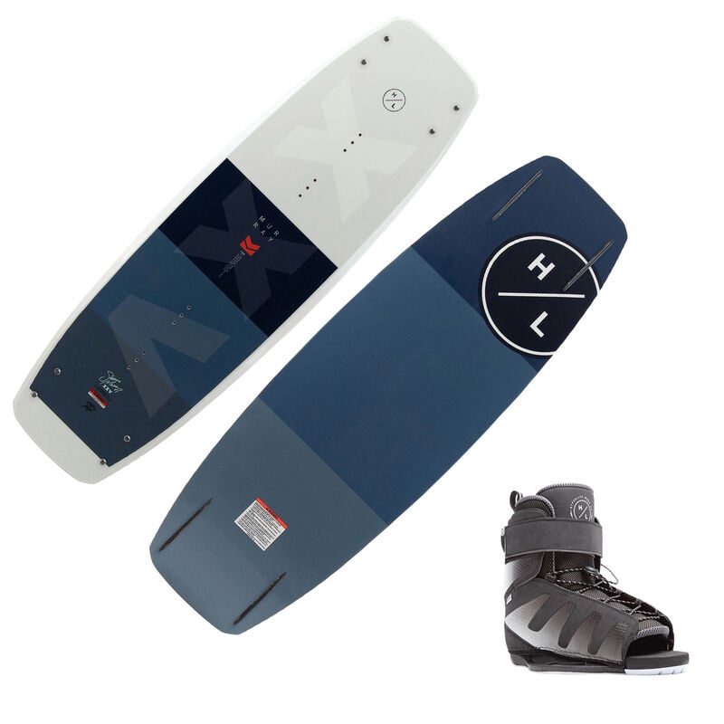 Hyperlite Murray Wakeboard With Session Bindings image number 1