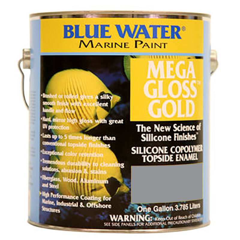 Blue Water Mega Gloss Gold Silicone Copolymer, Gallon image number 5