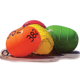 Taylor Made Spoiler Low Drag Buoy, Neon Red, 10-1/2" x 18"