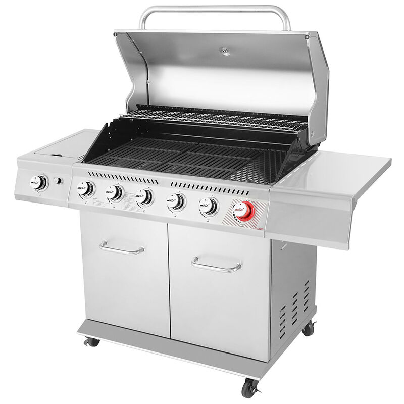 Royal Gourmet GA Series 6-Burner Gas Grill with Sear Burner and Side Burner image number 12