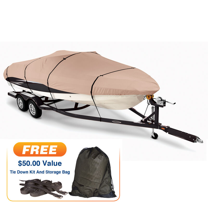 Covermate Imperial Pro Center Console Boat Cover, 18'5" max. length image number 8