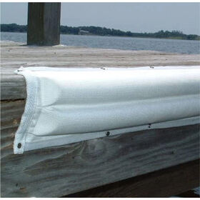 Double Dock Bumper (Small 5-1/2"W x 1-1/4" D)White 3' 