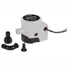 Johnson Pump Bilge Pump, Automatic Submersible; 800 Gallon Per H
