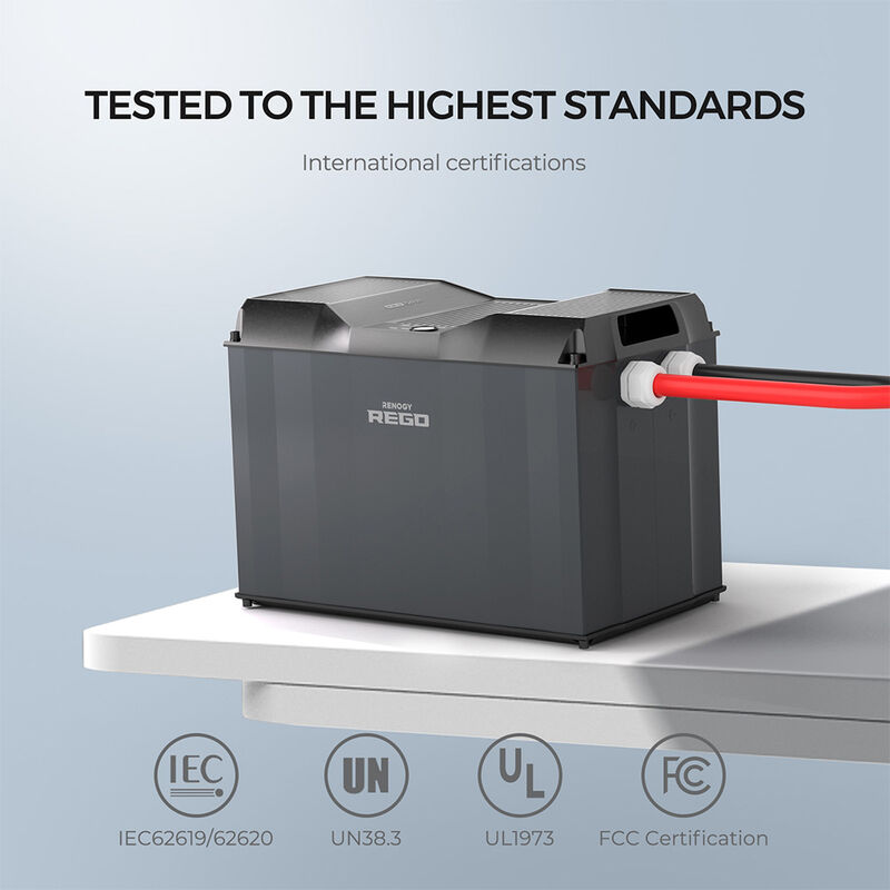 Renogy REGO 12V 400Ah Cold Weather LiFePO4 Battery image number 10