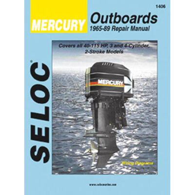 Sierra Manual For Mercury Engine Sierra Part #18-01406