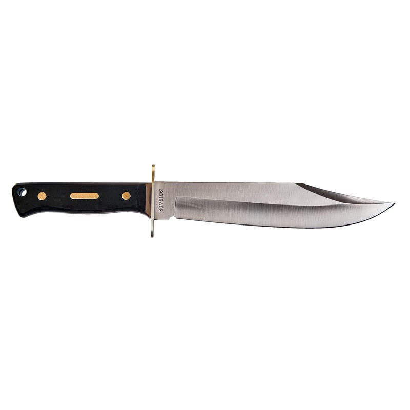 The Old Timer Schrade Fixed 10" Bowie Knife image number 1