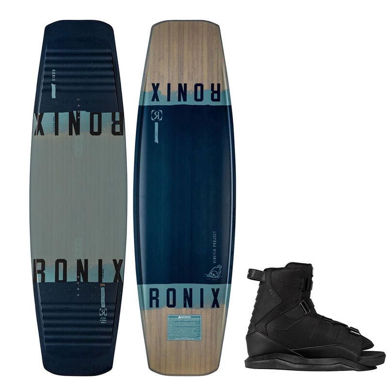 Ronix Kinetik Project Springbox 2 Park Wakeboard with Anthem Bindings image number 1