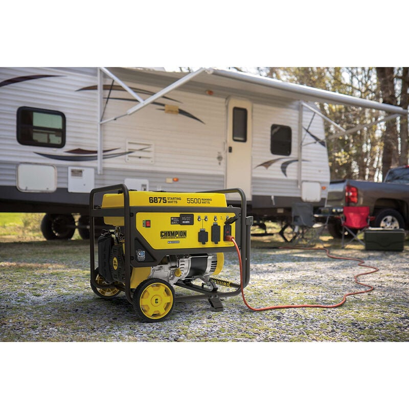 Champion 5500-Watt Portable Generator with CO Shield image number 5