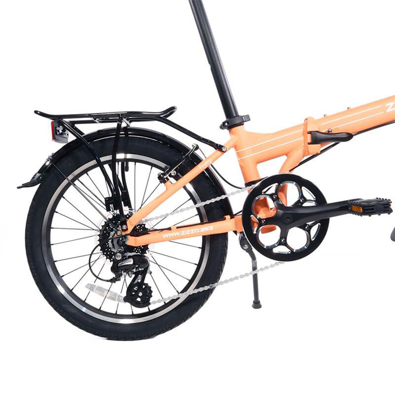 ZiZZO Forte 8-Speed Folding Bicycle image number 6