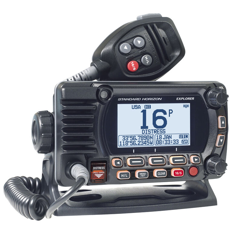 Standard Horizon Explorer GX1800 Fixed-Mount Class D DSC VHF Radio image number 3