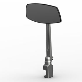 PTM Watersports PCX-20 Pro Rail-Mount Pontoon Mirror System, Titanium Gray