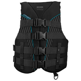 O'Neill Ladies' Superlite Life Jacket - Black/Turquoise - XL