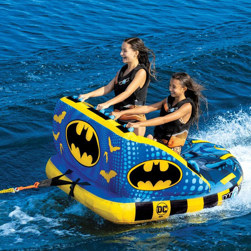 WOW 2-Rider Batman Soft Top Towable Tube image number 3