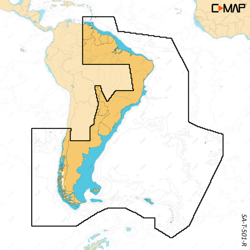 C-MAP REVEAL X, Gulf of Paria to Cape Horn