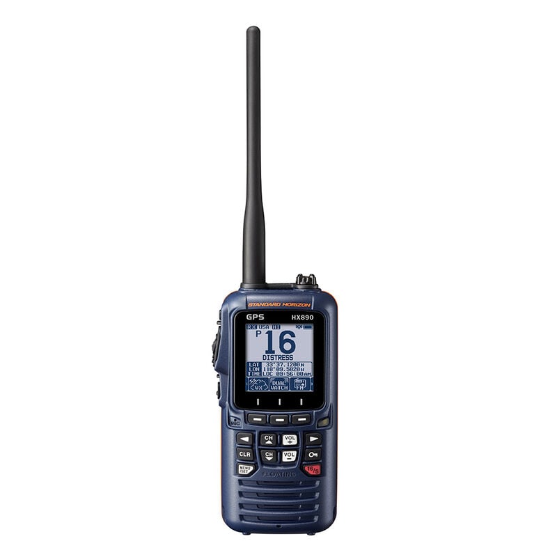 Standard Horizon HX890 Floating 6 Watt Class H DSC Handheld VHF/GP image number 2
