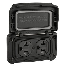 Scanstrut Ventura Series Dual 125V AC 20A Outlet