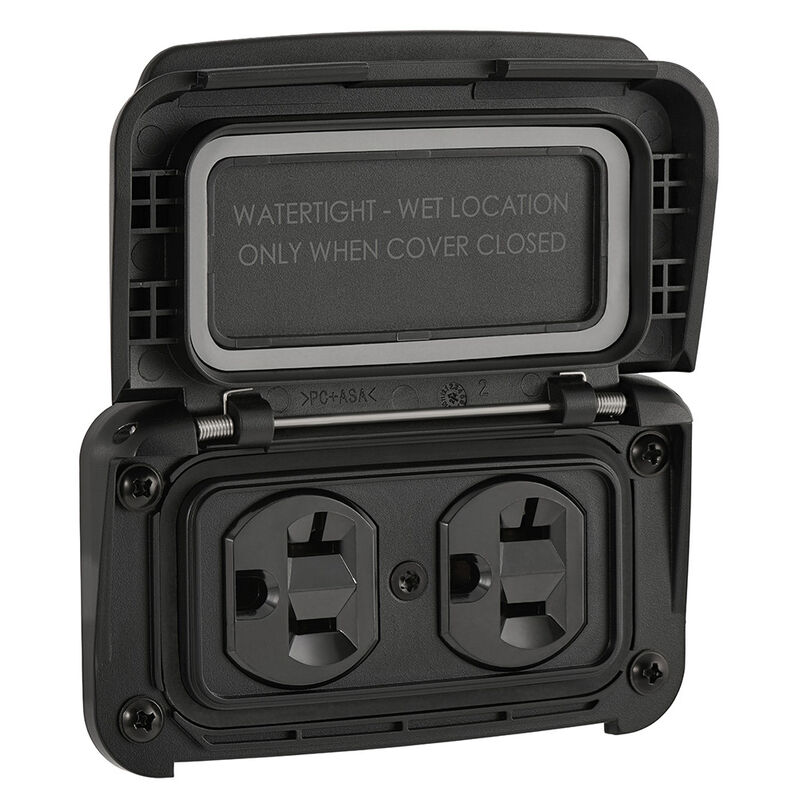 Scanstrut Ventura Series Dual 125V AC 20A Outlet