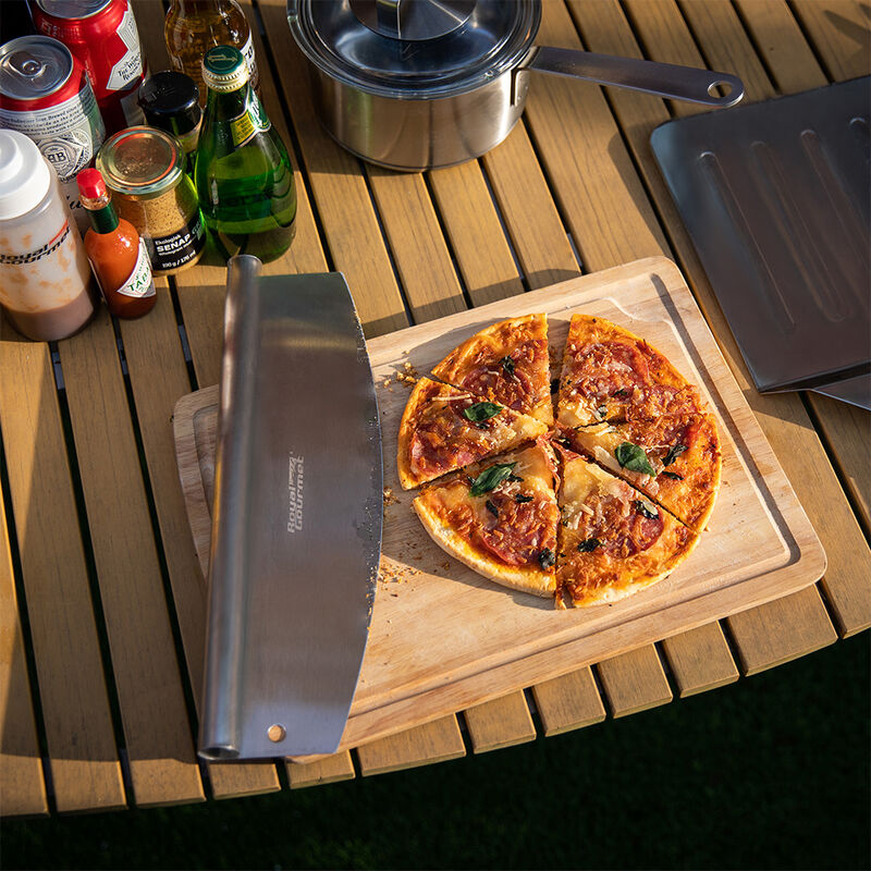 Royal Gourmet 3-Piece Pizza Set w/ Stone, Peel & Cutter KSF1406 image number 8