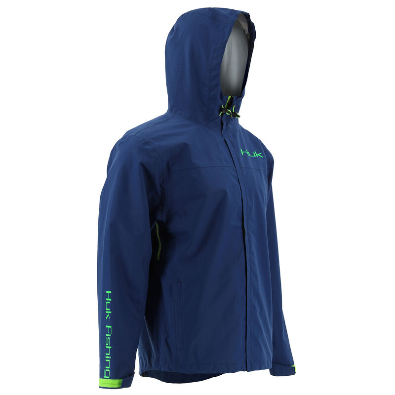 Huk Youth Packable Rain Jacket image number 1