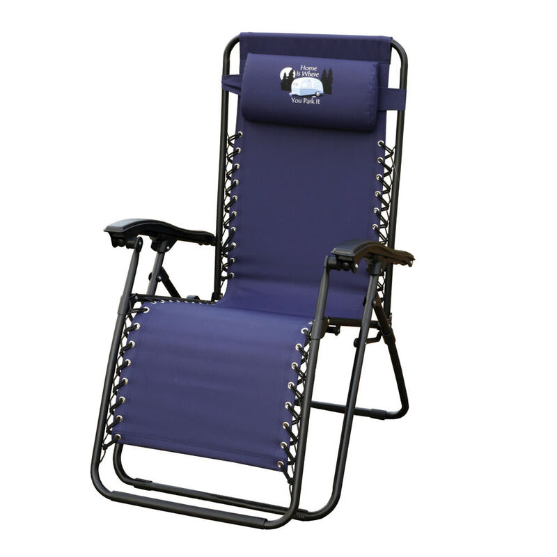 Home is Where You Park It Zero Gravity Recliner, Navy image number 1