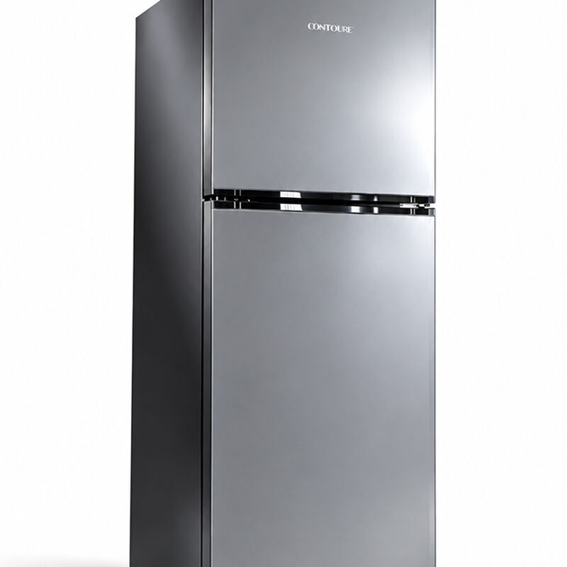CONTOURE 7.5 Cu. Ft. RapidCold 12V No-Frost Refrigerator with Stainless Glass Doors