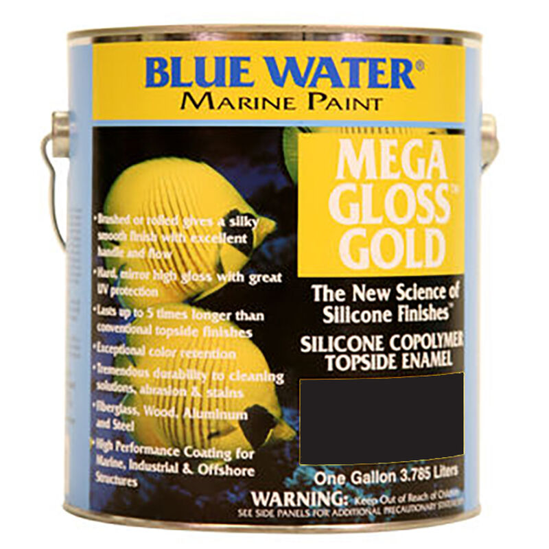Blue Water Mega Gloss Gold Silicone Copolymer, Gallon image number 2