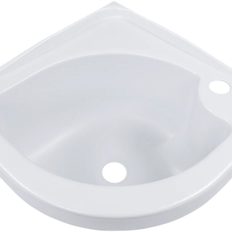 Icon White Corner RV Kitchen Sink&mdash;SC7312
