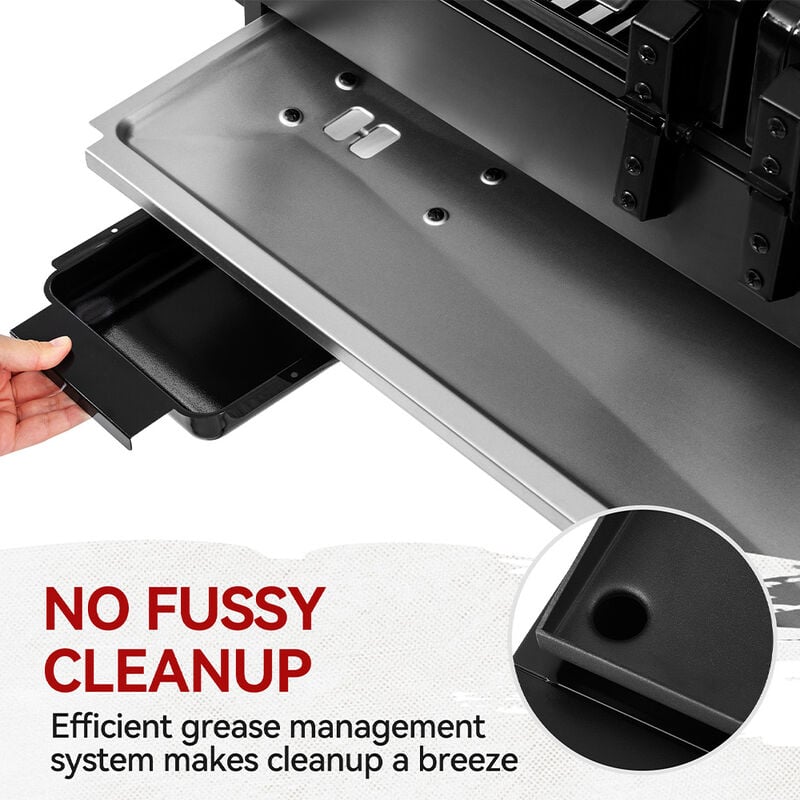 ROYAL GOURMET CORP 4-Burner Grill Combo image number 7