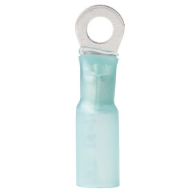 Ancor Heat Shrink Ring Terminals, 16-14 AWG, #8 Screw, 25-Pk.