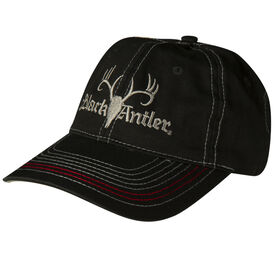 Black Antler Men&rsquo;s Black Logo Cap