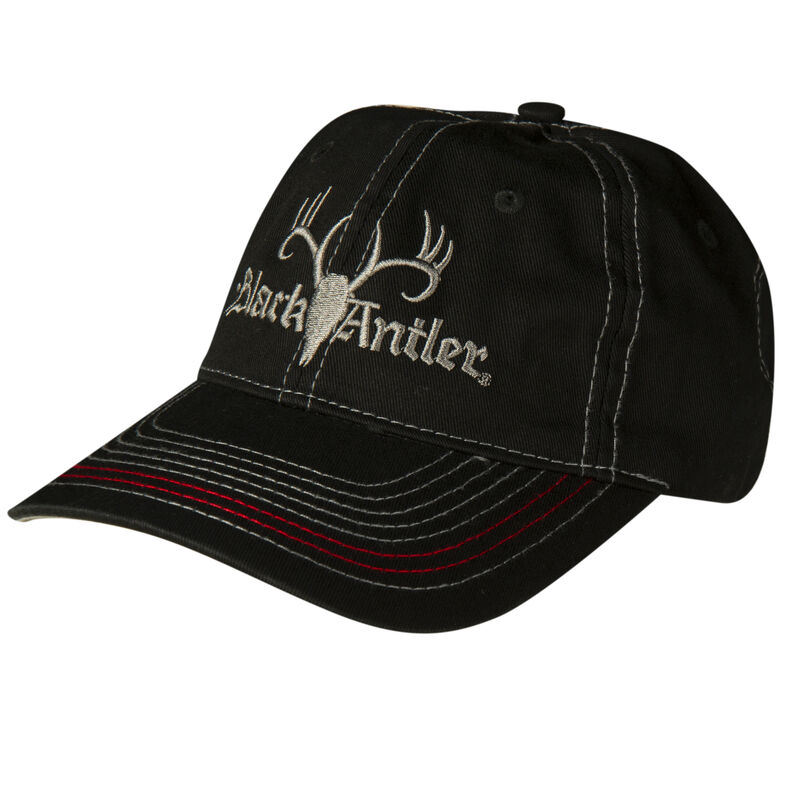 Black Antler Men&rsquo;s Black Logo Cap image number 1