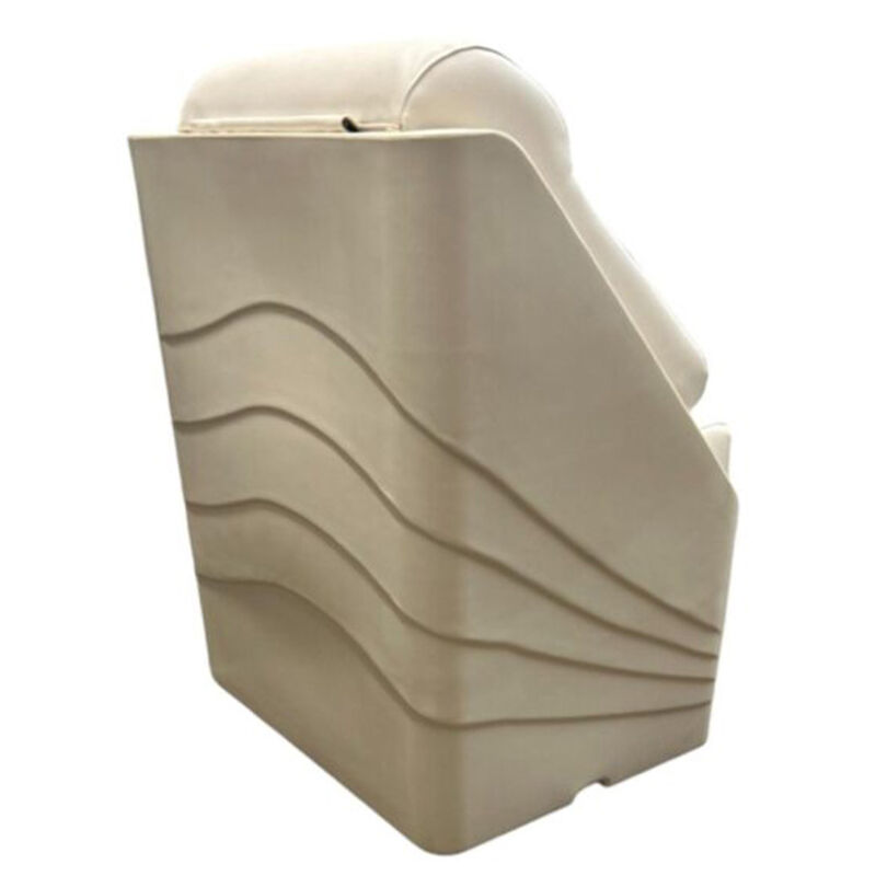 Horizon Manufacturing Premium Series Right Radius Lean Back - White/Navy/Blue  image number 4