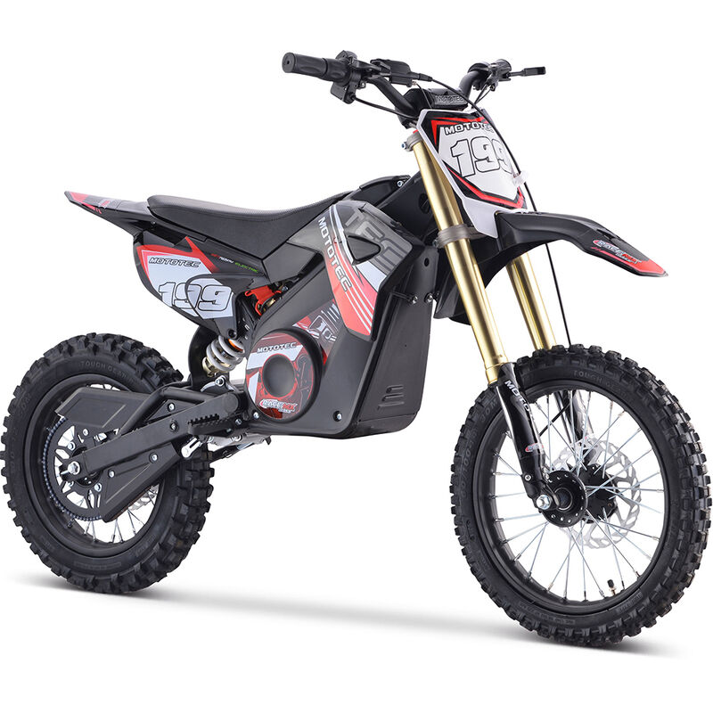 MotoTec 48V 1500W Pro Lithium Electric Dirt Bike image number 25