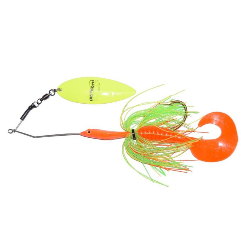 Bigtooth Tackle Mini Straight Wire Spinnerbait image number 4