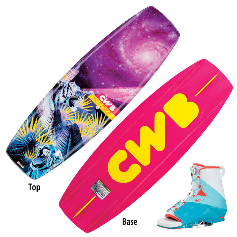 CWB Wild Child Wakeboard With Karma Bindings image number 1